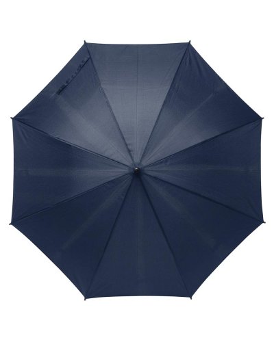Ombrello automatico in R-PET con manico in bamboo Navy