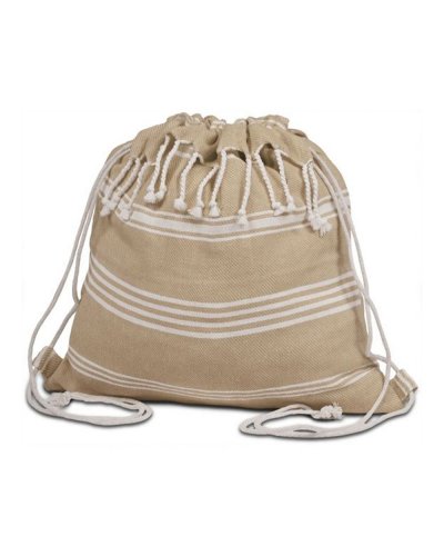 Sacca fouta in cotone Beige