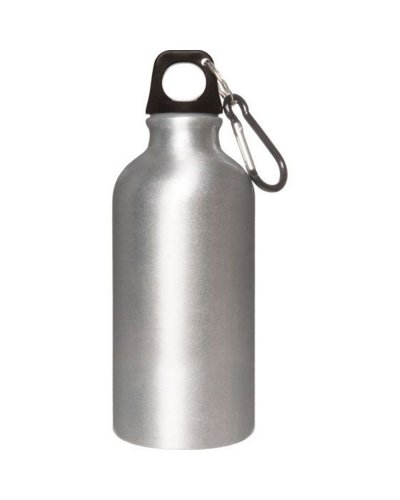 Borraccia in alluminio 400 ml Grigio