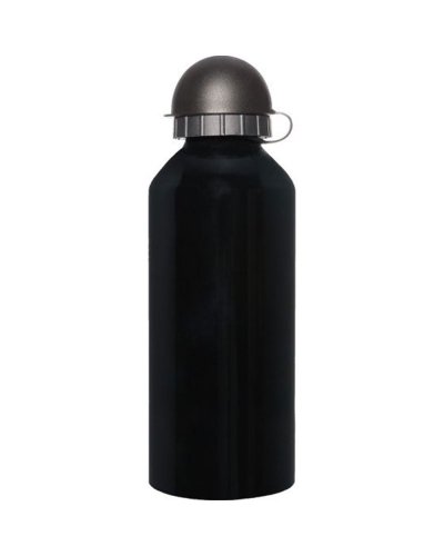 Borraccia sportiva in alluminio 650 ml Nero