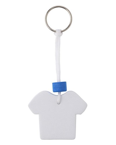 Portachiavi forma Maglietta Bianco