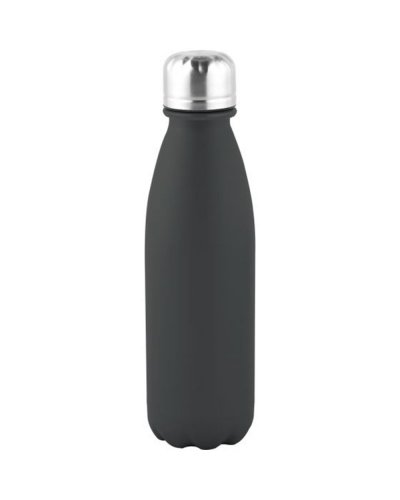Borraccia in alluminio colorata opaca da 500 ml Grigio