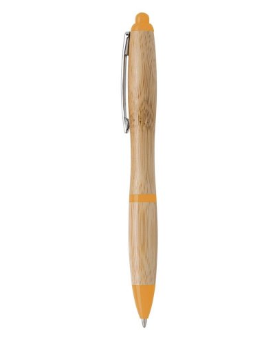 Penna a sfera in bamboo Hetty Arancio