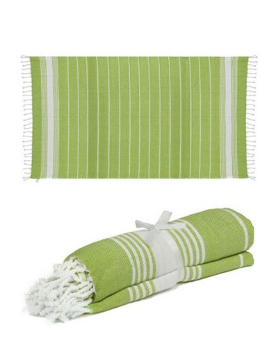 Telo mare fouta personalizzato Verde Acido