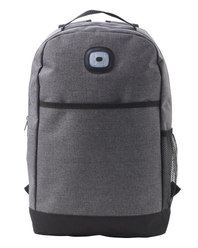 Zaino bicolore in poliestere Katarina Grigio