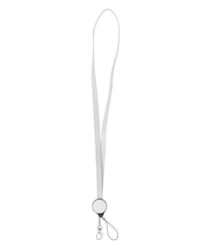 Lanyard per la ricarica in ABS Romario Bianco