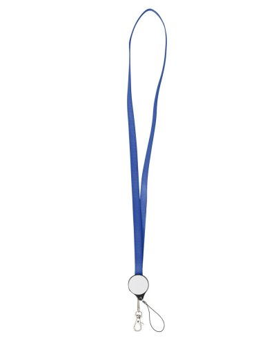 Lanyard per la ricarica in ABS Romario Blu Royal