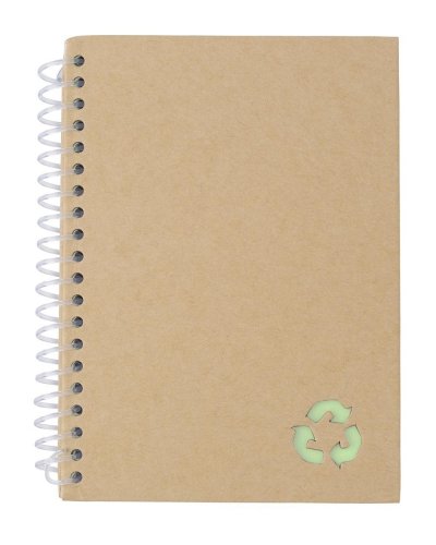 Taccuino A5 in carta minerale Shannon Verde Chiaro