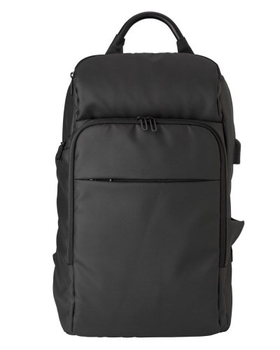 Zaino in PU 600 D 15 pollici Rishi Nero