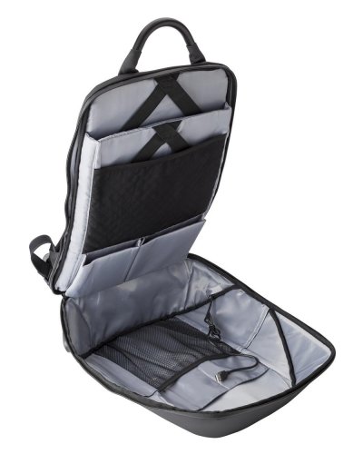 Zaino antitaccheggio portacomputer con banda riflettente Cleo
