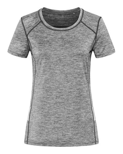 T-shirt Donna Recycled Sport Reflect Grey Heather