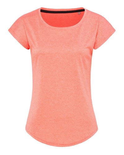 T-shirt Donna Recycled Sport Move Coral Heather