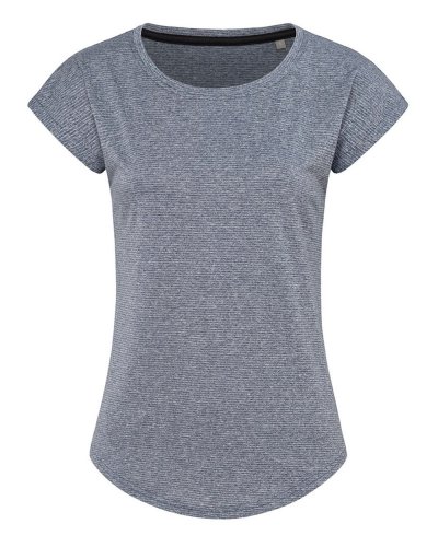 T-shirt Donna Recycled Sport Move Denim Heather