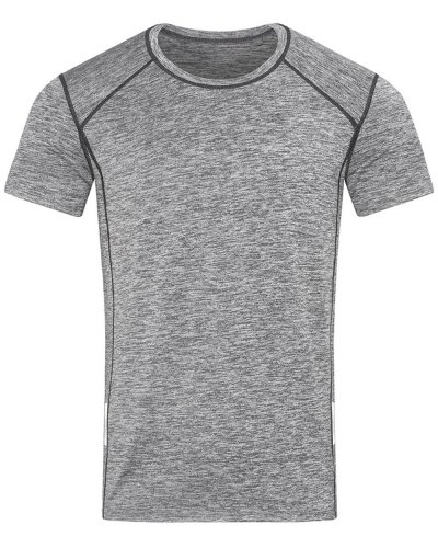 T-shirt Uomo Recycled Sport Reflect Grey Heather