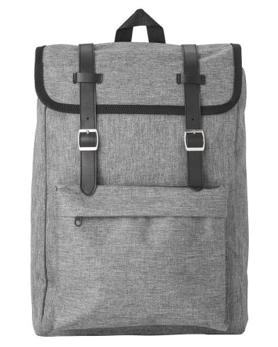 Zaino in poliestere 210 D Genevieve Grigio