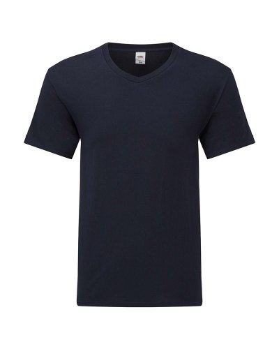 T-shirt uomo Iconic scollo a V Deep navy