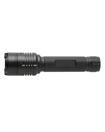 Torcia con illuminazione led COB in alluminio Nila Nero