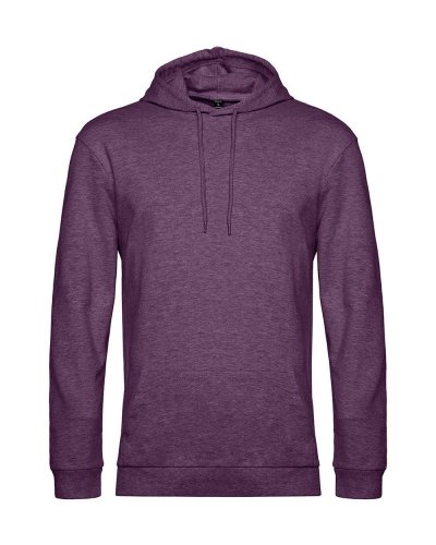 Felpa Hoodie French Terry Heather Purple