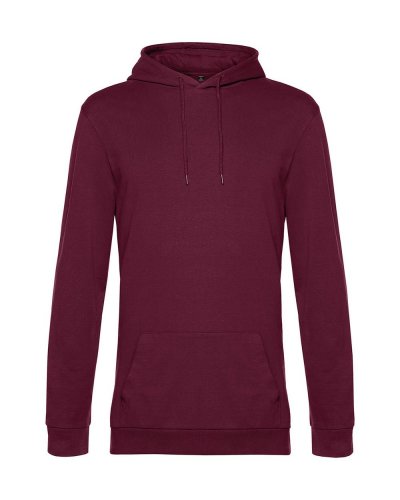 Felpa Hoodie French Terry Wine