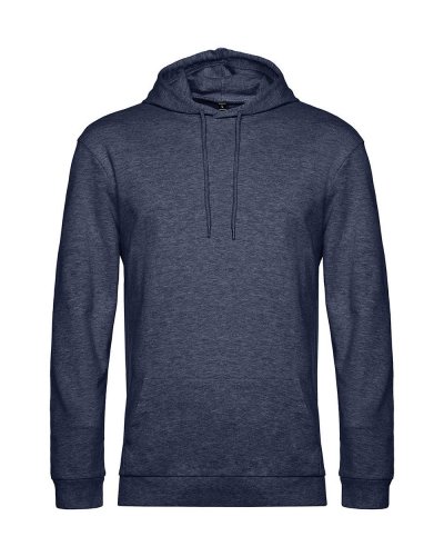 Felpa Hoodie French Terry Heather Navy