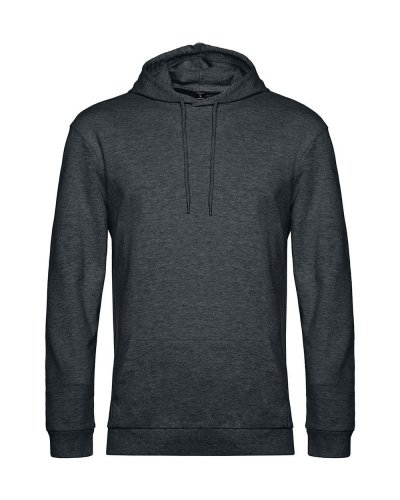 Felpa Hoodie French Terry Heather Asphalt