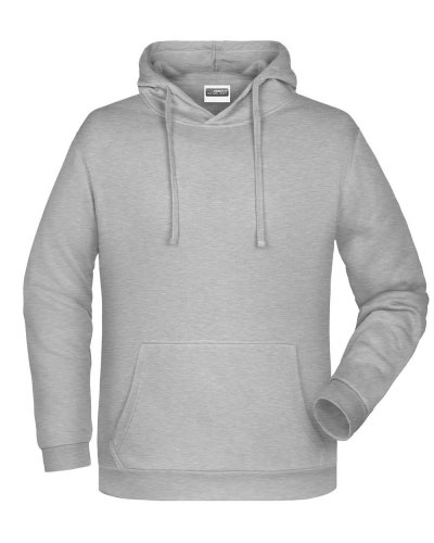 Basic Hoody Man Grey Heather