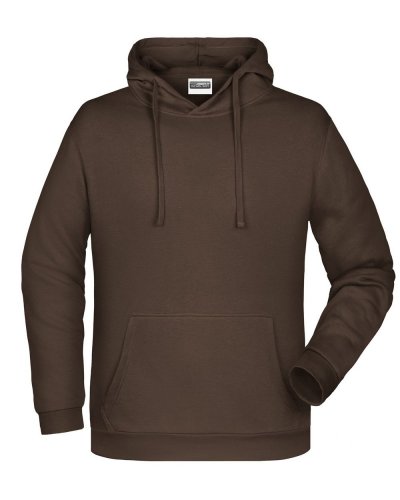 Basic Hoody Man Brown