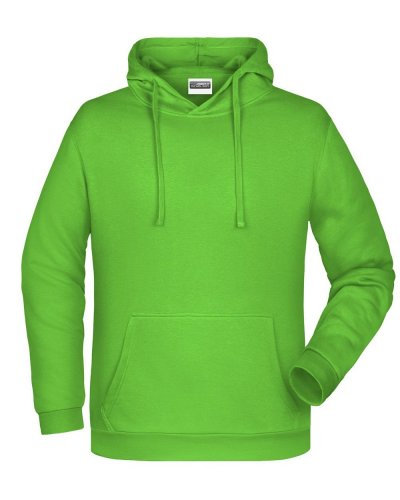 Basic Hoody Man Lime Green