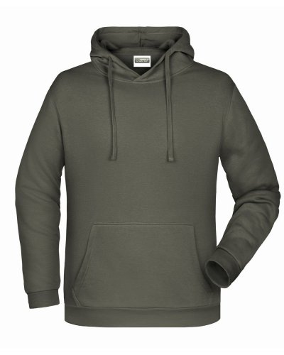 Basic Hoody Man Dark Grey