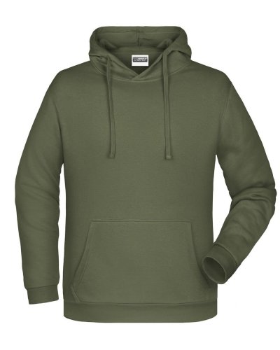 Basic Hoody Man Olive