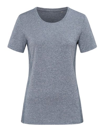 T-shirt Donna Recycled Sport Race Denim Heather