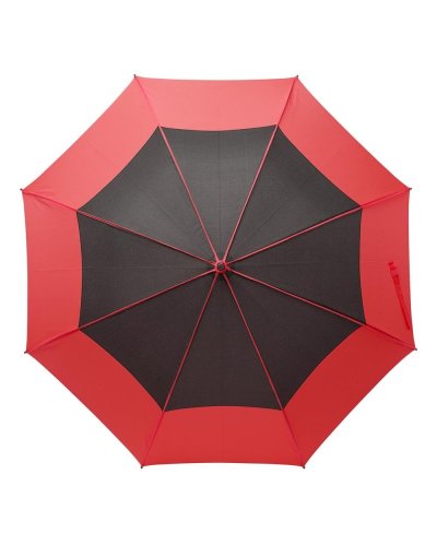 Ombrello manuale antivento Martha Rosso