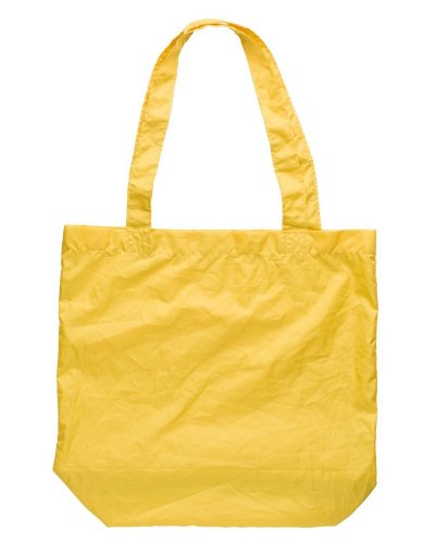 Ombrello pieghevole con custodia / shopping bag Zachary Giallo