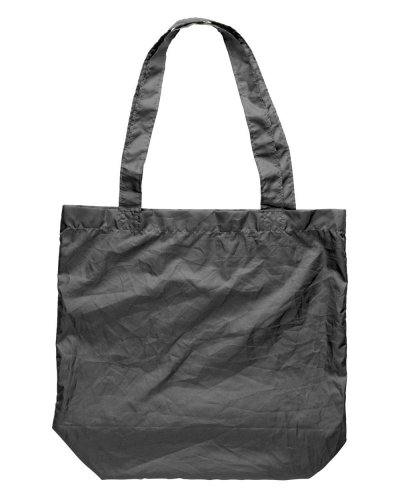 Ombrello pieghevole con custodia / shopping bag Zachary Nero
