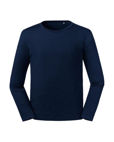 T-shirt uomo maniche lunghe Pure Organic French Navy