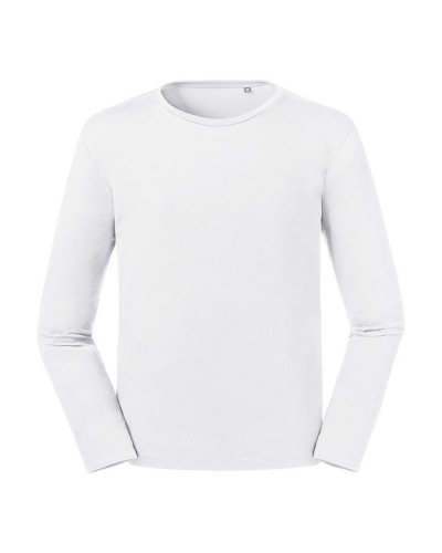 T-shirt uomo maniche lunghe Pure Organic Bianco