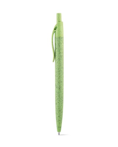 Penna a sfera in fibra di grano e ABS Verde Chiaro