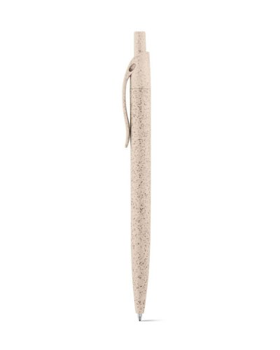 Penna a sfera in fibra di grano e ABS Naturale Chiaro