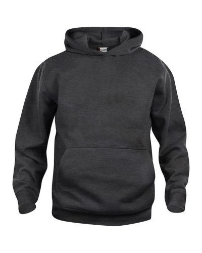 Felpa Basic Hoody Junior Antracite Melange