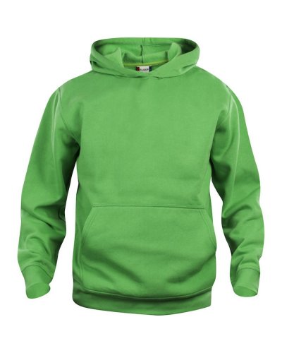 Felpa Basic Hoody Junior Verde Acido