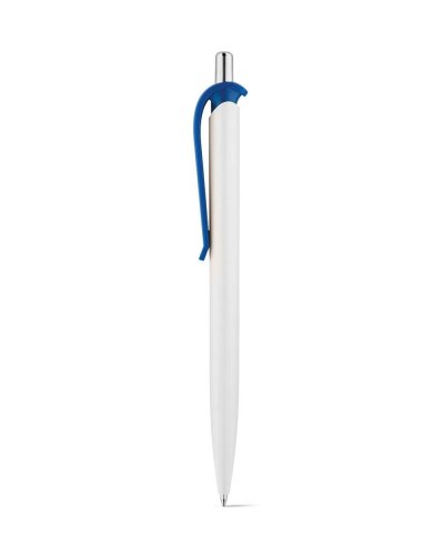 Penna a sfera in ABS con particolare cromato Blu