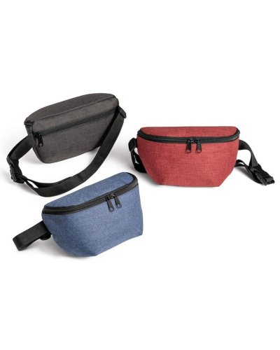 Marsupio con chiusura in webbing