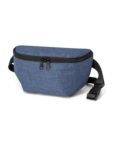 Marsupio con chiusura in webbing Blu