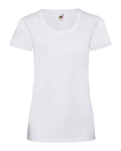 T-shirt Lady-Fit Value Weight Bianco