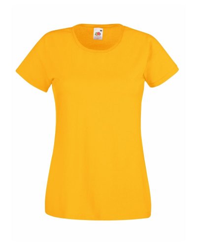 T-shirt Lady-Fit Value Weight Sunflower