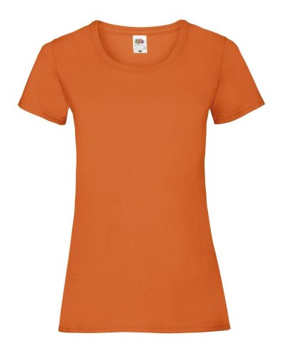 T-shirt Lady-Fit Value Weight Arancione