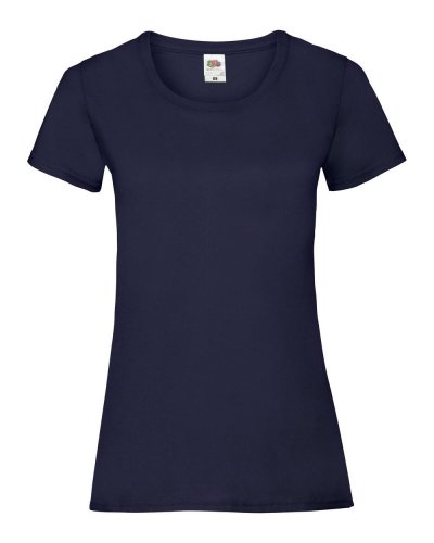 T-shirt Lady-Fit Value Weight Blu Notte