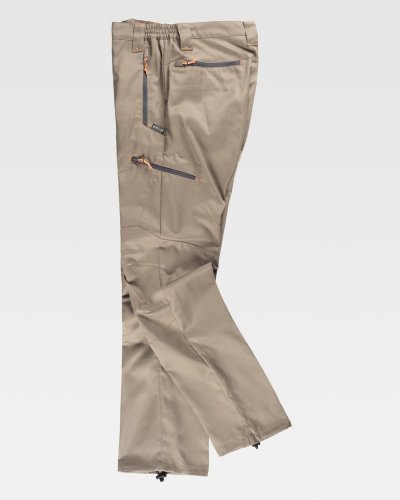 Pantalone da montagna con viscosa HunterTeam by Workteam BEIGE