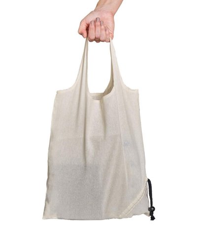Borsa pieghevole in cotone 100% Orleans