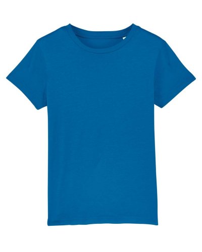 T-shirt in cotone biologico Mini Creator Royal Blue